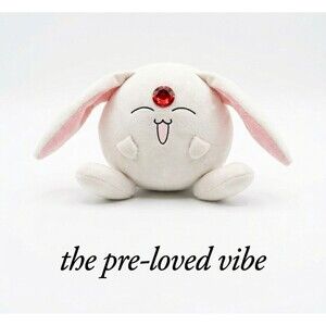 2006 SEGA Prize Tsubasa Reservoir Chronicle Vibrating Mokona 5" Plush Toy Rabbit
